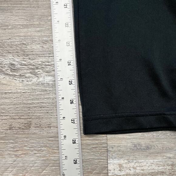 Under Armour Black Gray Mens L Loose Fit Ankle Zip Warm Up Athletic Sweatpants - Picture 6 of 13